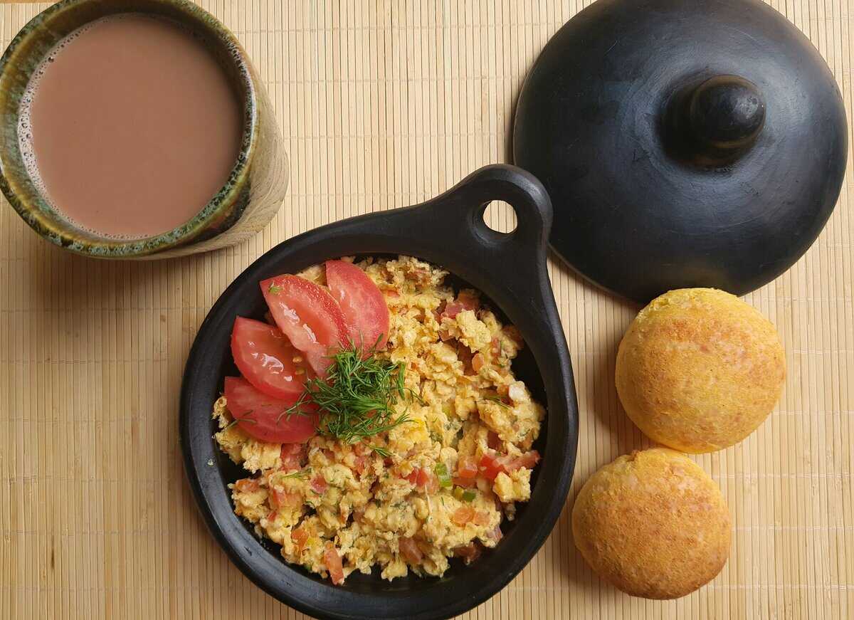 Receta desayuno Colombiano